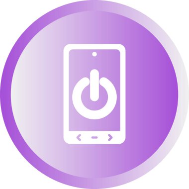 akıllı telefon simgesi, vektör illüstrasyon tasarımı