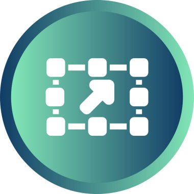 Basit vektör illüstrasyon seosu