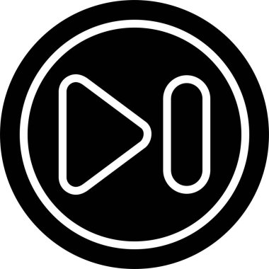 vektör Müzik player simgesi