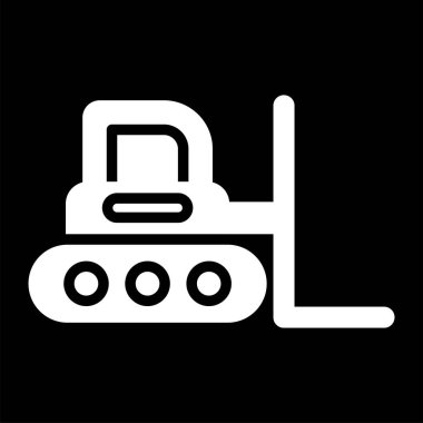 Tank ikonu vektör illüstrasyonu