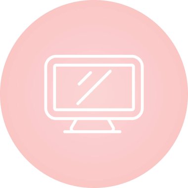 Bilgisayar web simge vektör çizim