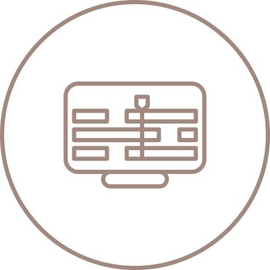 seo modern simgesinin vektör illüstrasyonu