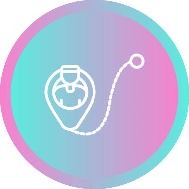 Benzersiz oyuncak vektör çizgisi simgesi