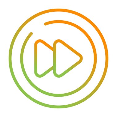 müzik çalar vektör simgesi. İnce çizgi işareti. izole edilmiş sınır sembolü çizimi