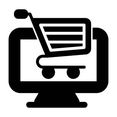 Bilgisayar web simge vektör çizim