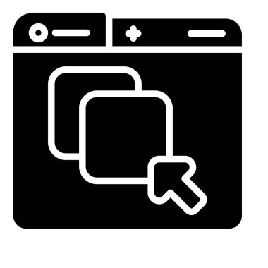 Kitap simgesi şablon tasarımının illüstrasyon vektörü grafiği