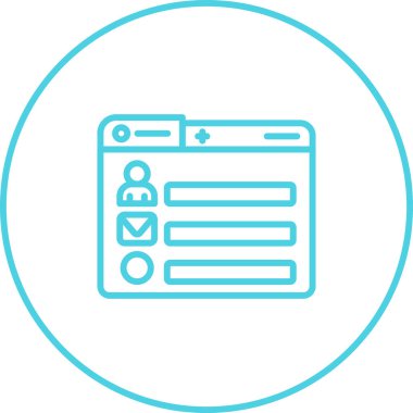 seo modern simgesinin vektör illüstrasyonu