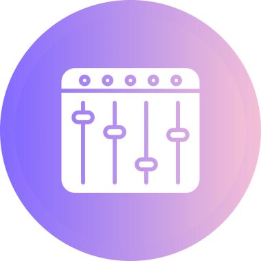 Eşsiz web tasarım vektörü simgesi