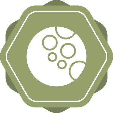 Ay ağ simgesinin vektör illüstrasyonu