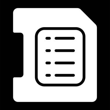 Belge dosyası. Basit tasarım