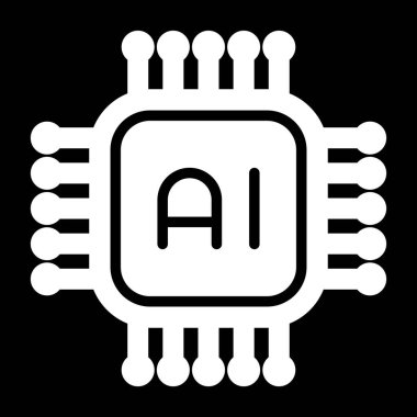 Ai işlemci. Web simgesi