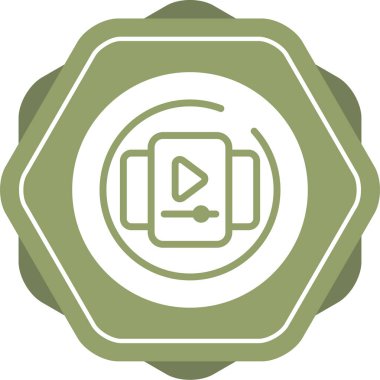 benzersiz cd vektör çizgisi simgesi