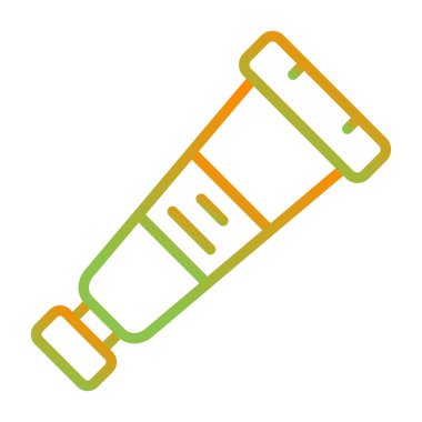 diş macunu web simgesi vektör çizimi 