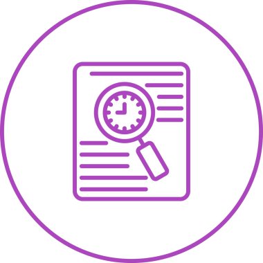 Arama simgesinin vektör illüstrasyonu