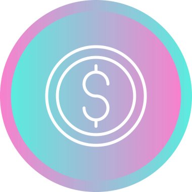 Kullanıcı Çemberi Web simgesi vektör çizimi