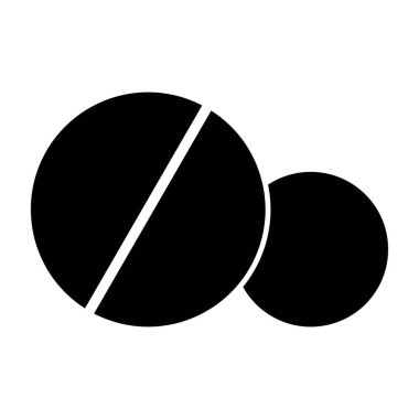 haplar web simgesi vektör illüstrasyonu 