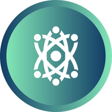 şebeke. Web simgesi basit illüstrasyon