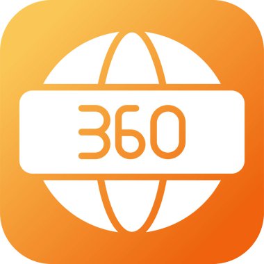 3d 0. 6 vektörü simgesi