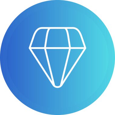 Elmas web simge vektör çizim