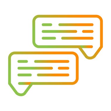 beyaz zemin üzerine konuşma balonları vektör çizim