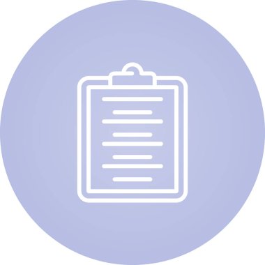 Pano simgesinin vektör illüstrasyonu