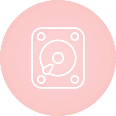 Seo simgesinin vektör illüstrasyonu