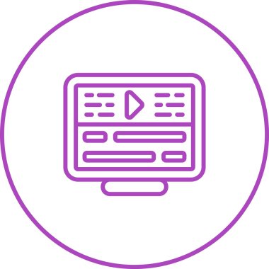 Modern dizüstü bilgisayar simgesinin vektör illüstrasyonu