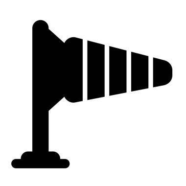 Hoparlör simgesinin vektör çizimi