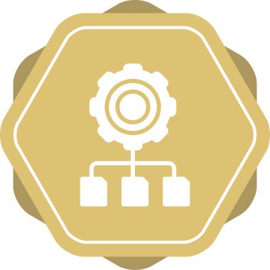 belge simgesi, vektör illüstrasyonu 