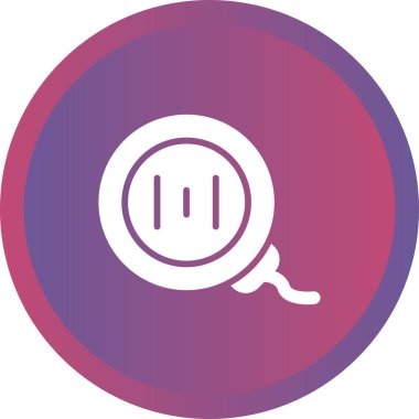 Benzersiz anahtar vektör simgesi