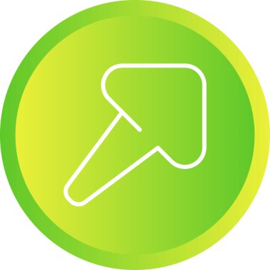 pin simgesinin vektör illüstrasyonu