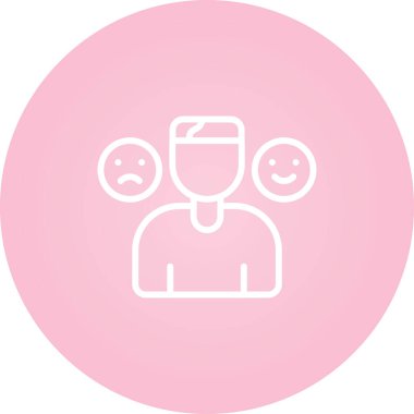 Vektör Avatar Simgesi illüstrasyonu