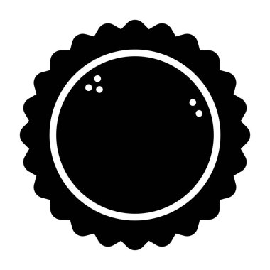 Beyaz arkaplanda Ay vektör illüstrasyonu