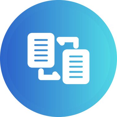 belge simgesi vektör illüstrasyonu