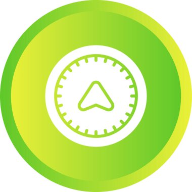 pusula yönü konum simgesi - taslak biçimi