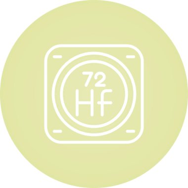 Kimyasal element ağ basit illüstrasyon