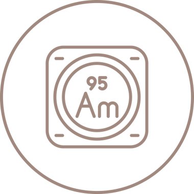Kimyasal element ağ basit illüstrasyon