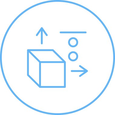 kutu simgesi, vektör illüstrasyonu