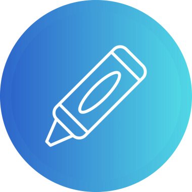 kalem simgesinin vektör illüstrasyonu