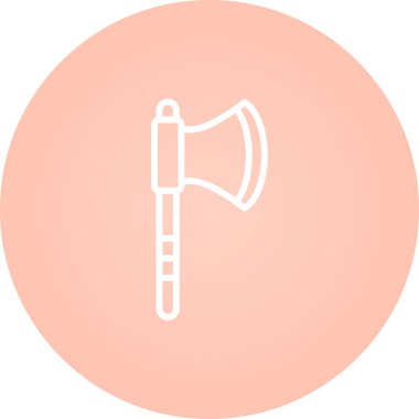 Balta. Web simgesi basit illüstrasyon