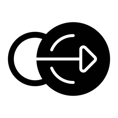 Müzik simgesinin vektör illüstrasyonu