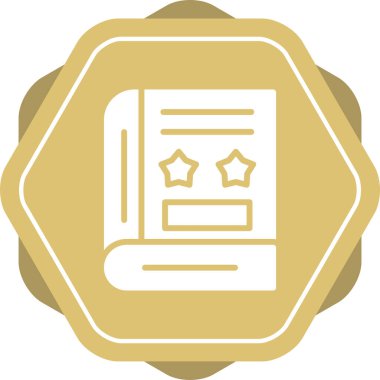 Sertifika simgesi, vektör illüstrasyonu