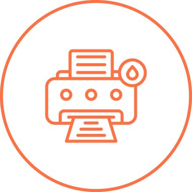 Robot simgesinin vektör illüstrasyonu