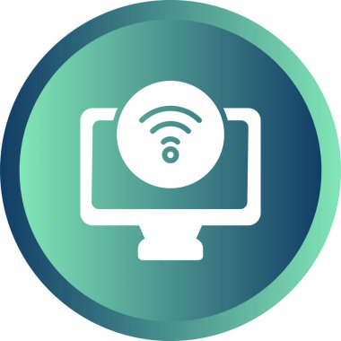 Bilgisayar web simge vektör çizim