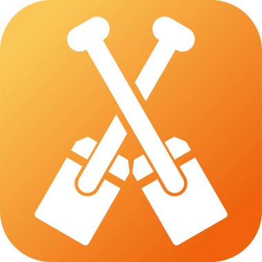 Çekiç simgesi dijital turuncu