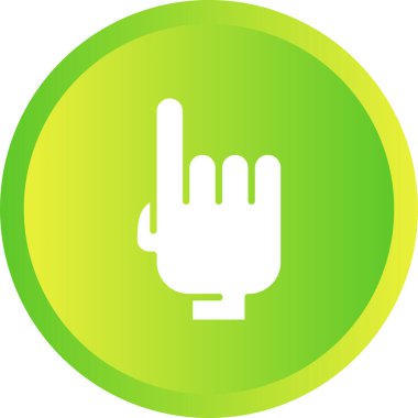 parmak hareketi simgesi, vektör illüstrasyon tasarımı