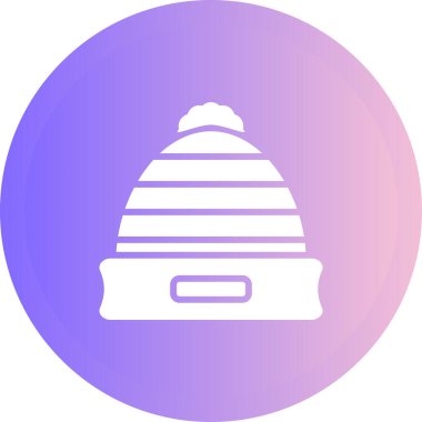 Benzersiz cami vektör çizgisi simgesi