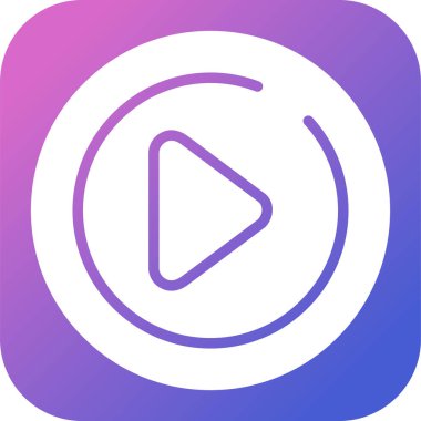 vektör müzik düz simgesi