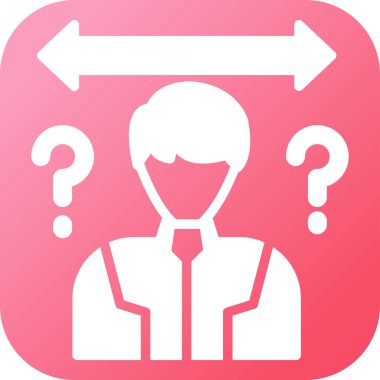 İş ve finans ikonu kadının vektör illüstrasyonu