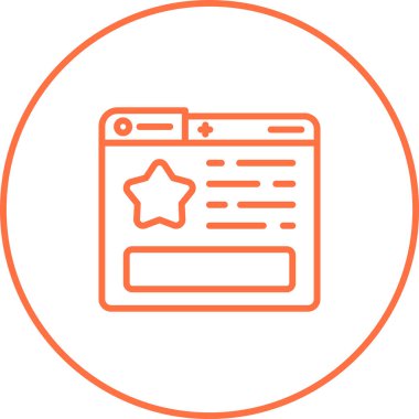 seo modern simgesinin vektör illüstrasyonu